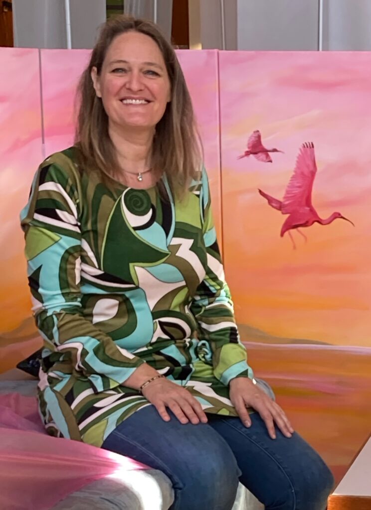 Portrait of Sabine Thalhammer, artist and healer from Leutershausen, Bavaria - About me